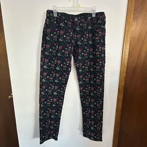 Floral Skinny Jeans